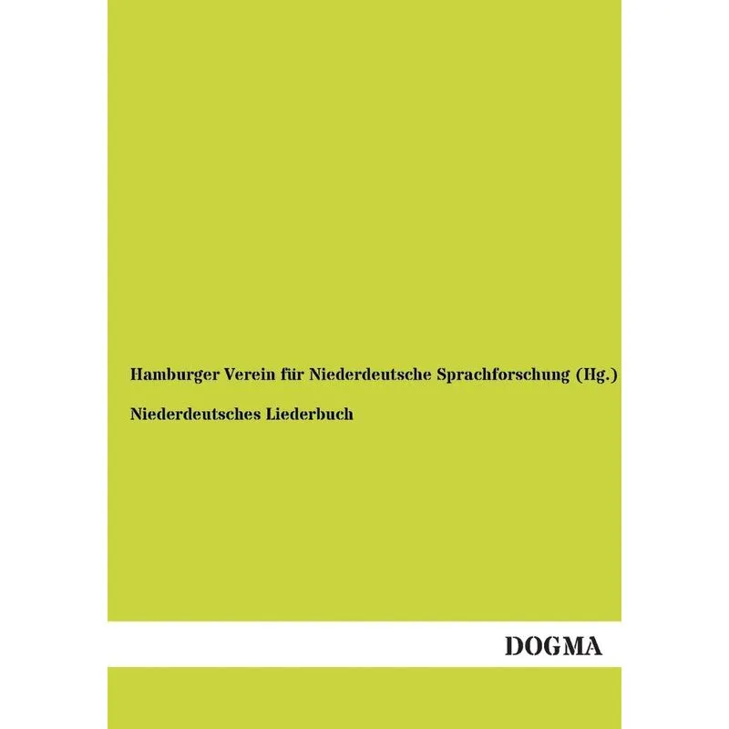 Niederdeutsches Liederbuch