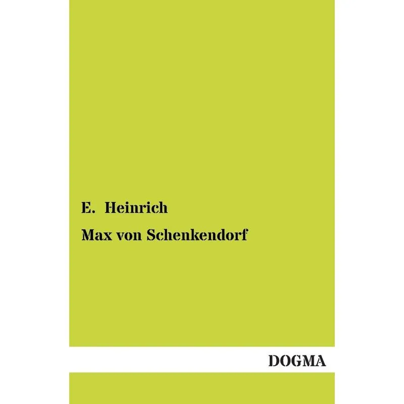 Max Von Schenkendorf