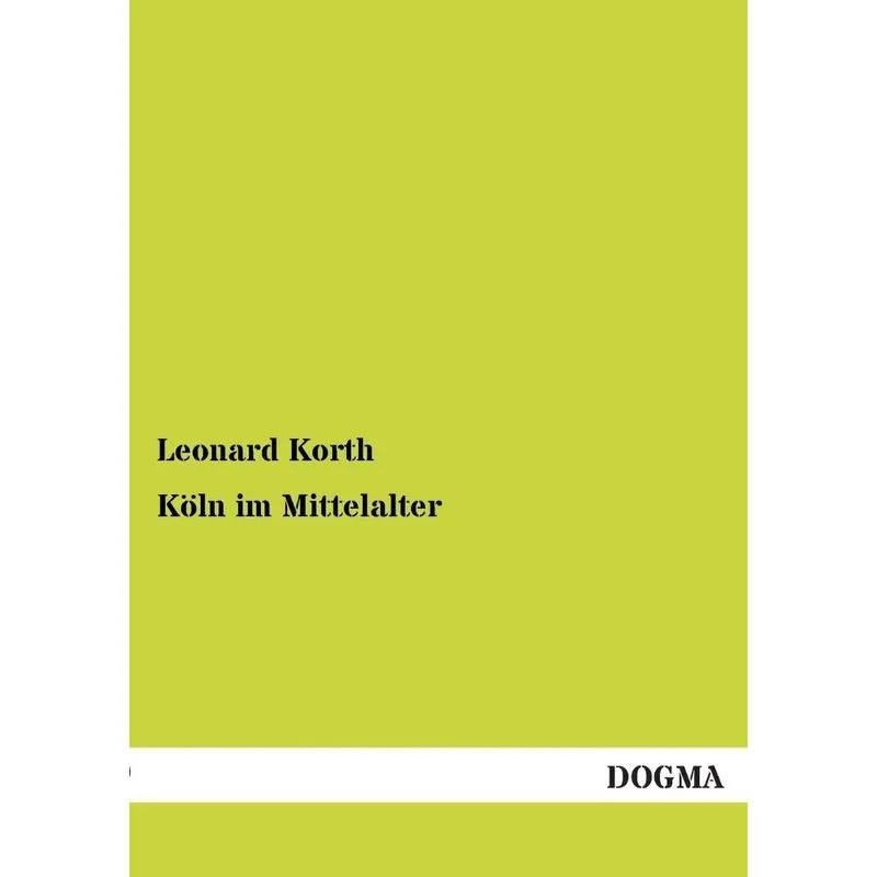 Koln Im Mittelalter