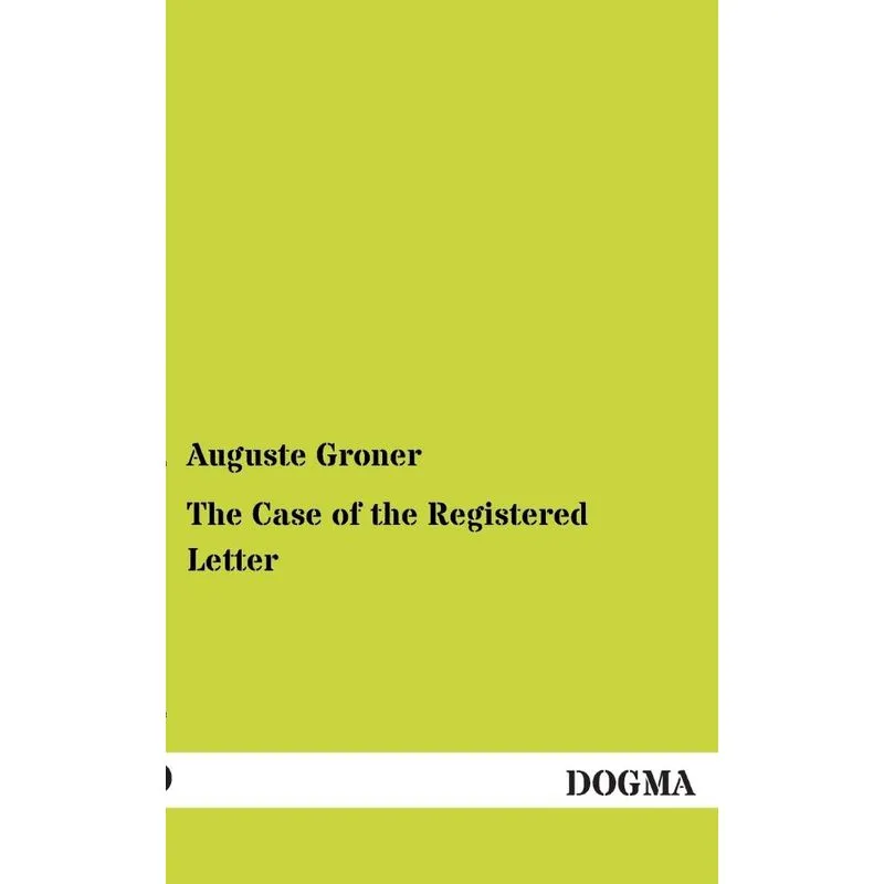 The Case of the Registered Letter