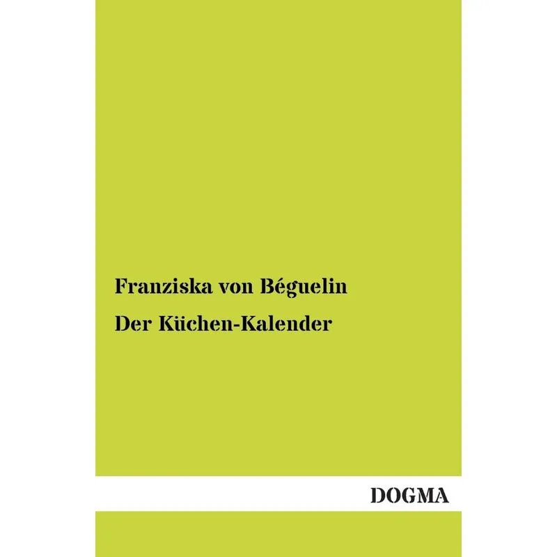 Der Kuchen-Kalender