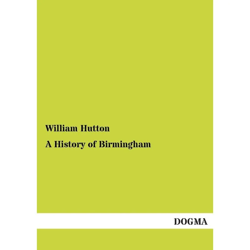 A History of Birmingham