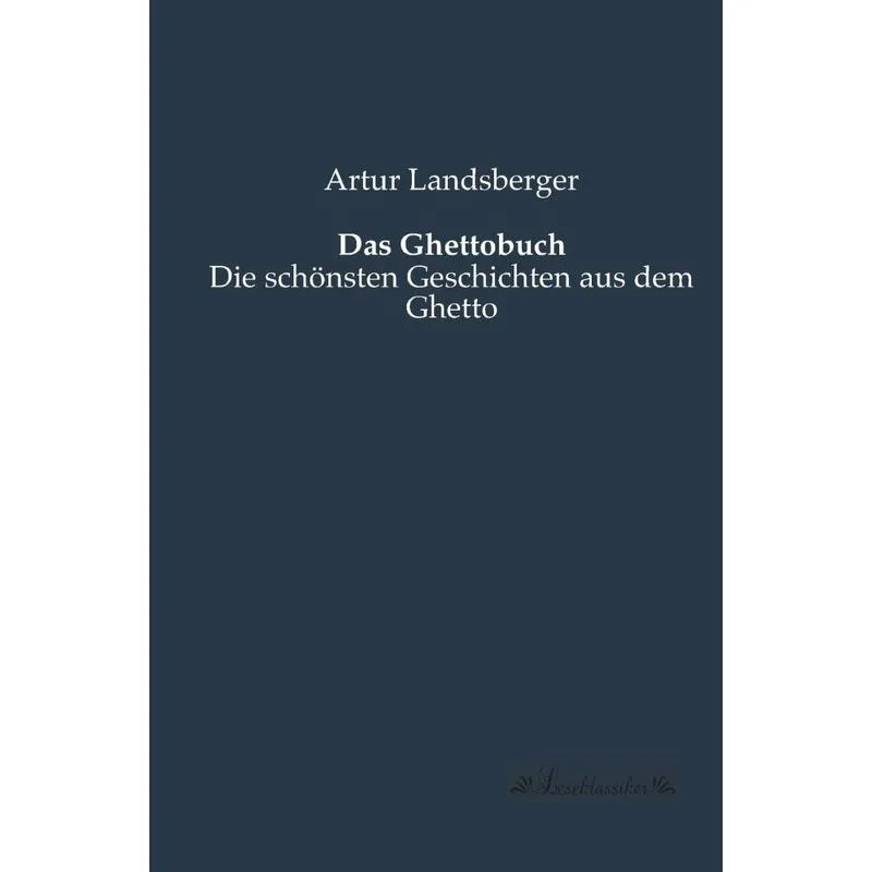Das Ghettobuch