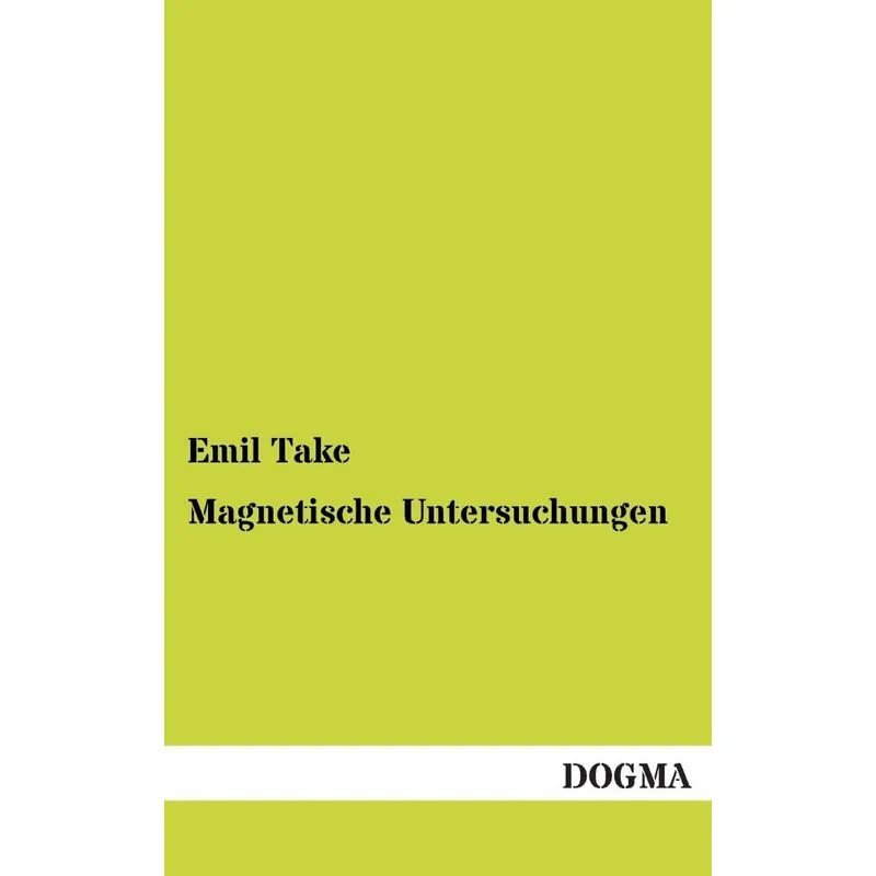 Magnetische Untersuchungen