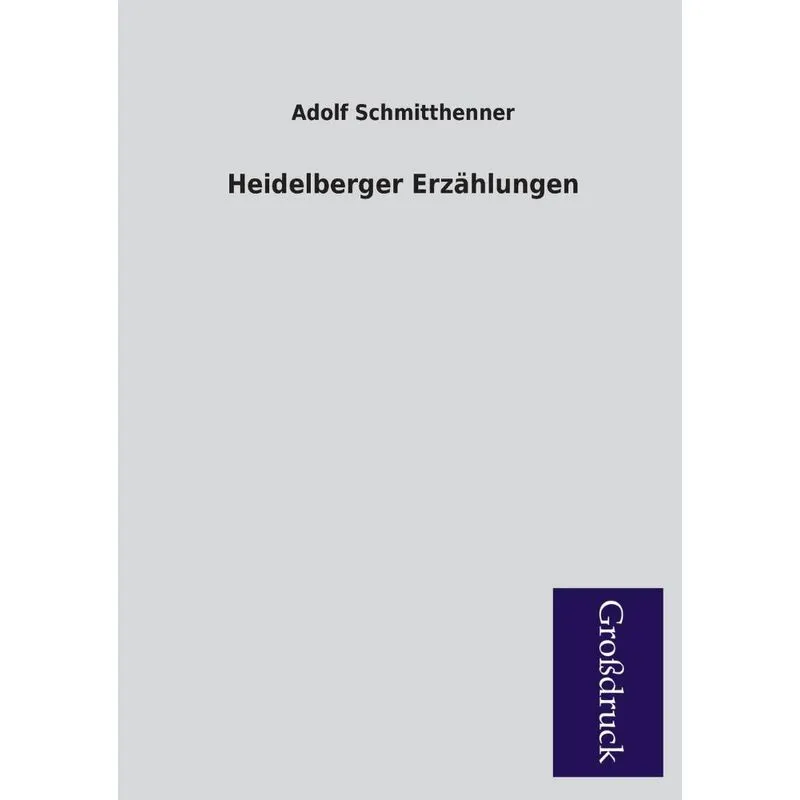 Heidelberger Erzahlungen