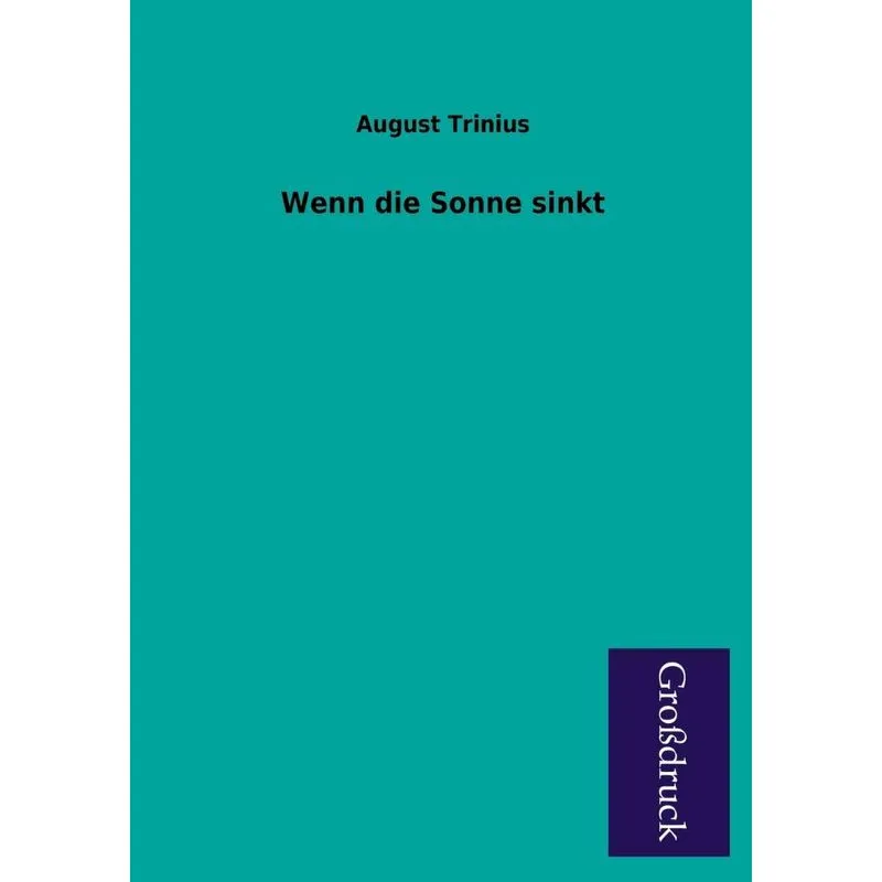 Wenn Die Sonne Sinkt