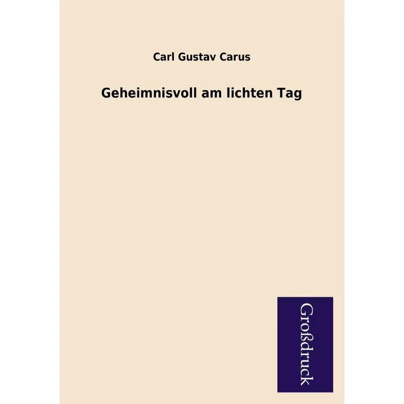 Geheimnisvoll Am Lichten Tag
