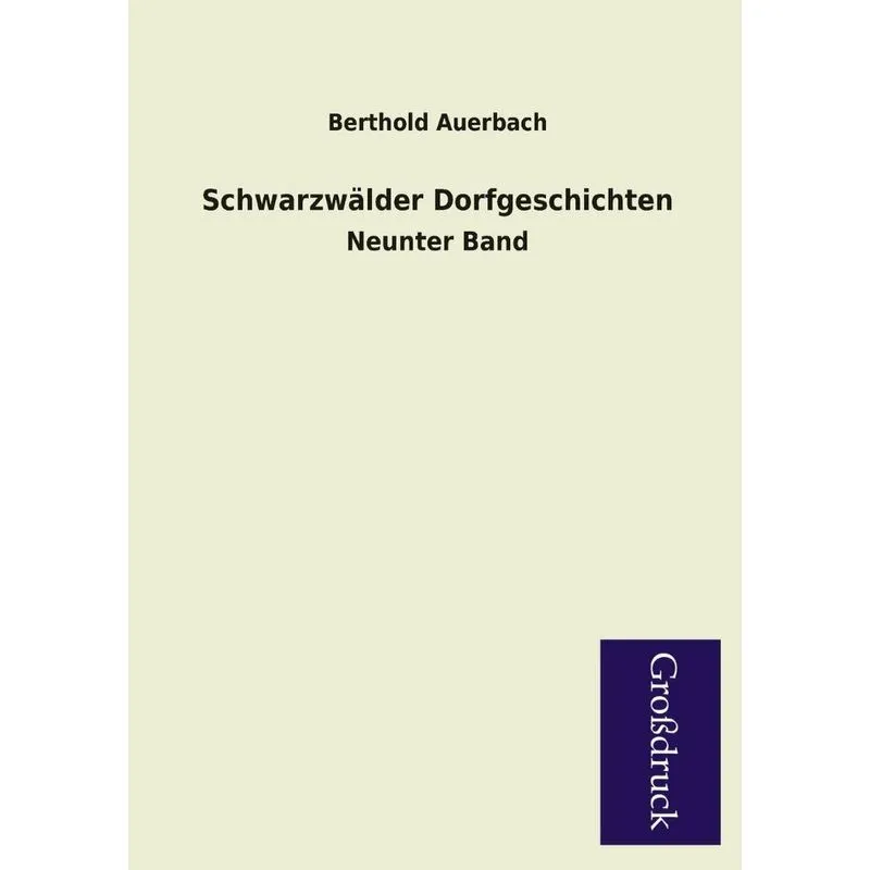 Schwarzwalder Dorfgeschichten