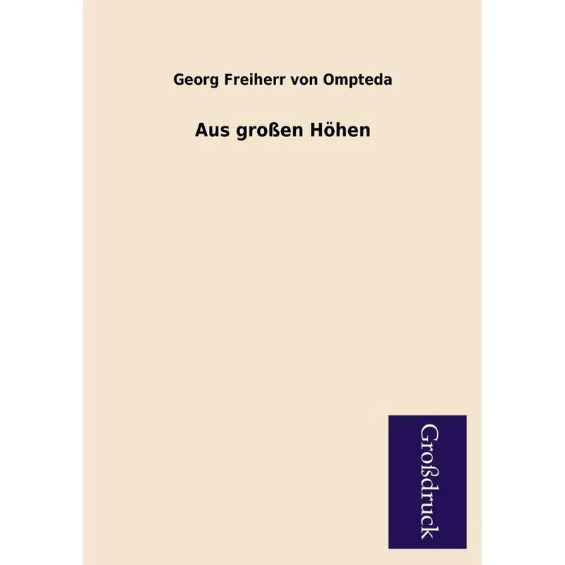 Aus Grossen Hohen