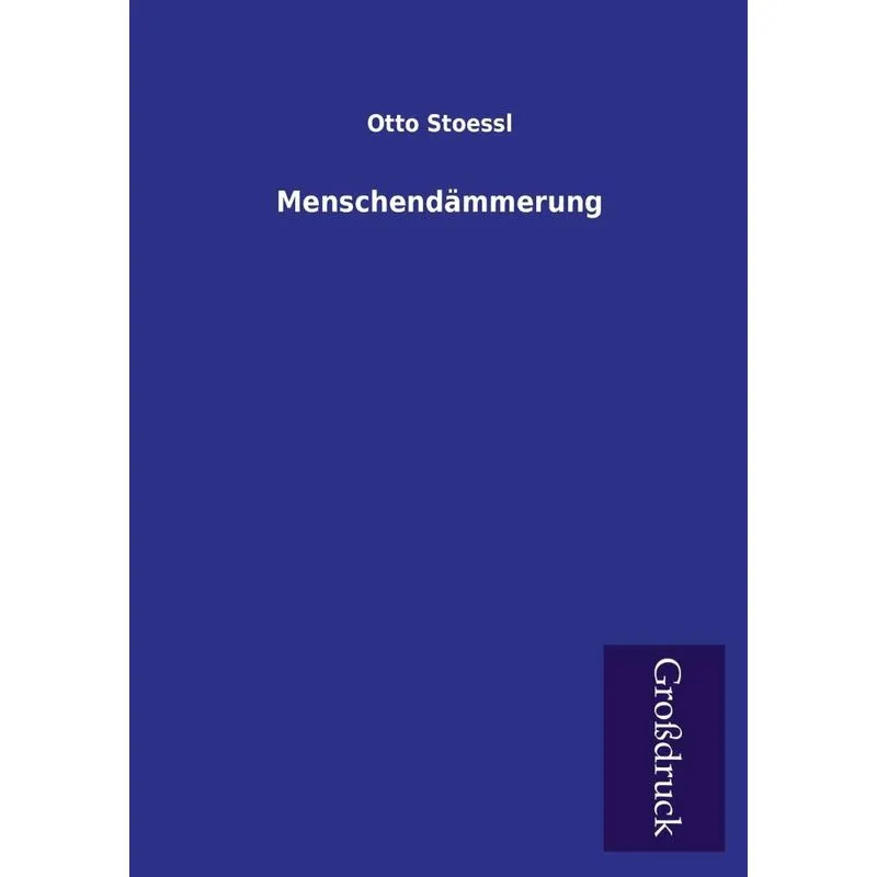 Menschendammerung