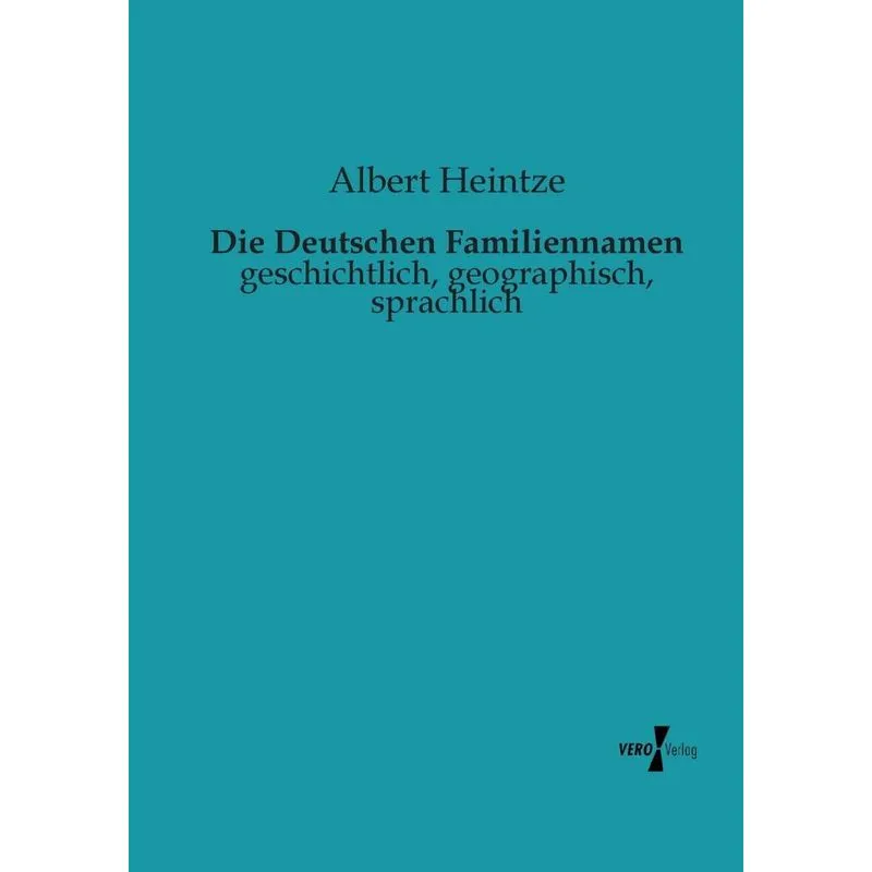 Die Deutschen Familiennamen