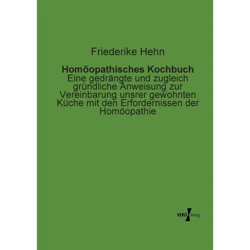 Homöopathisches Kochbuch
