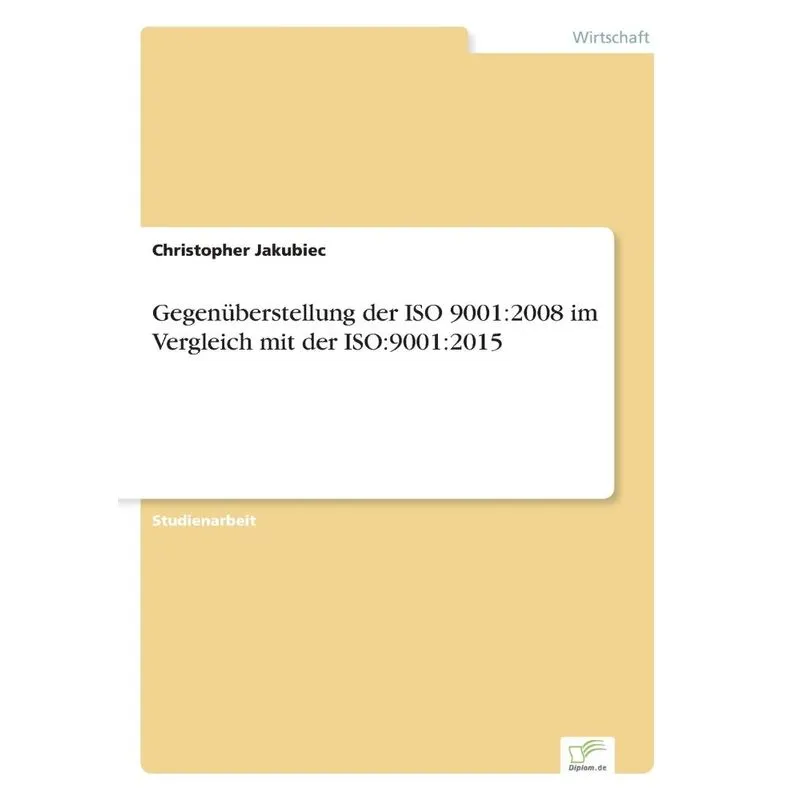 Gegenüberstellung der ISO 9001
