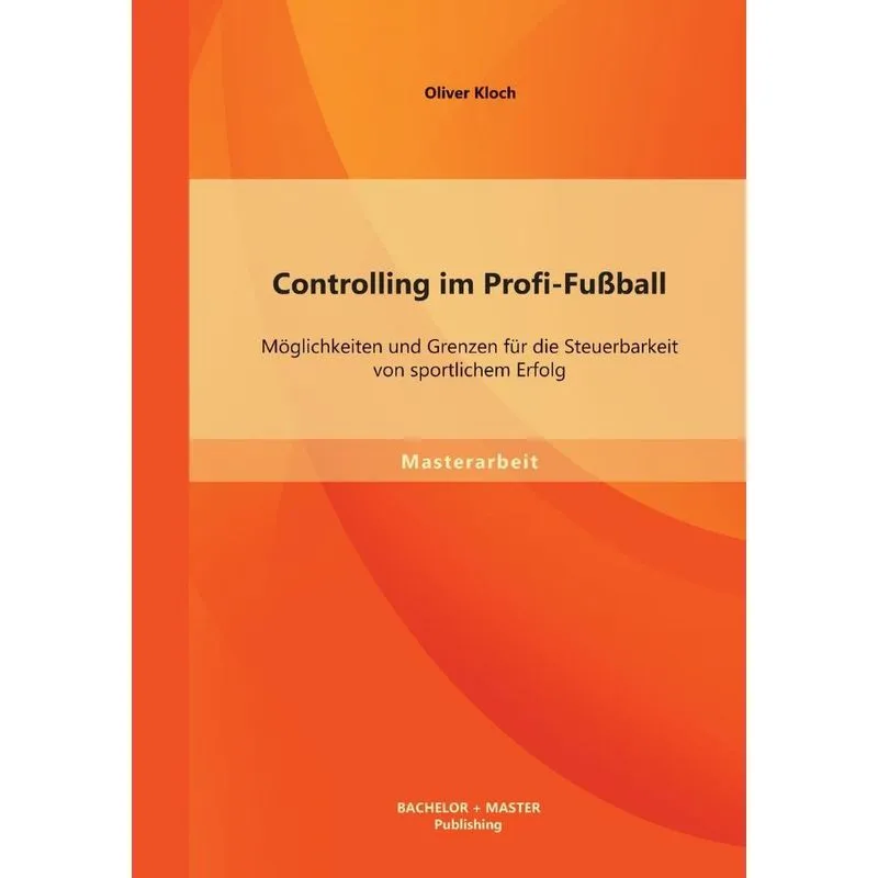Controlling im Profi-Fußball