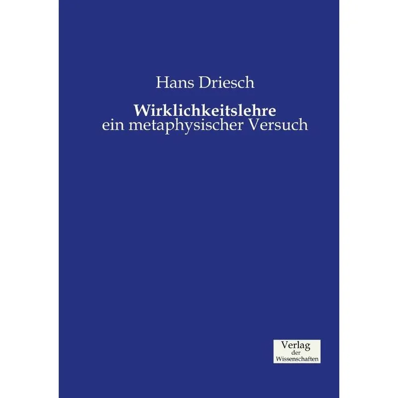 Wirklichkeitslehre