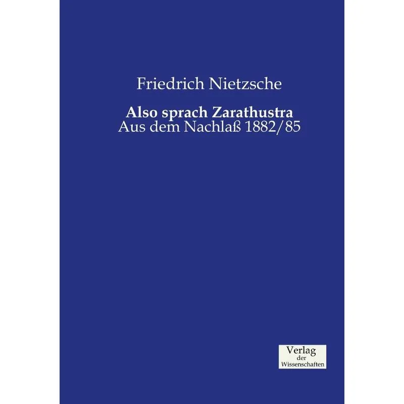 Also sprach Zarathustra