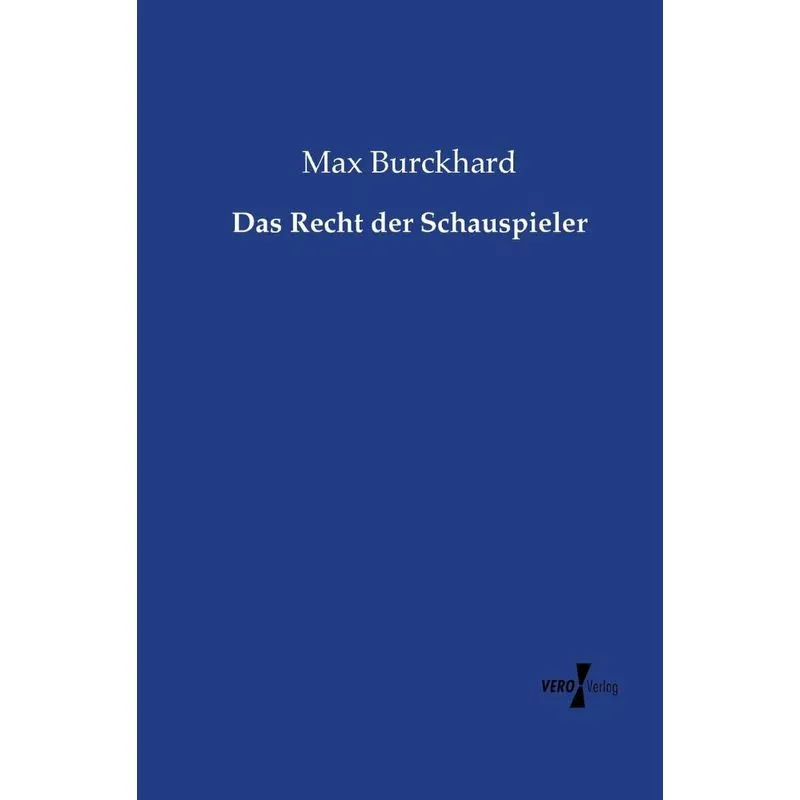 Das Recht der Schauspieler