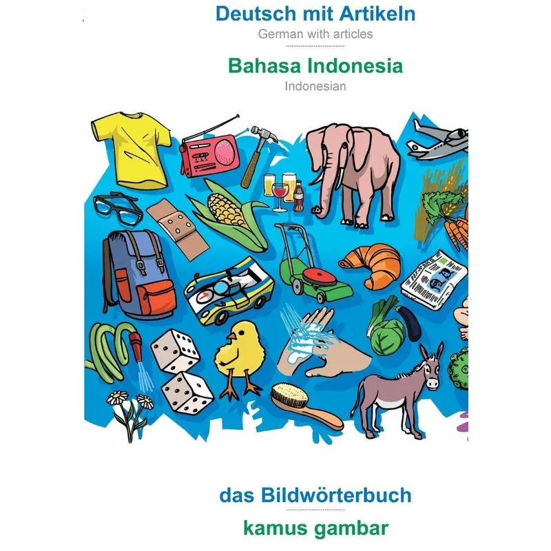 BABADADA, Deutsch mit Artikeln - Bahasa Indonesia, das Bild