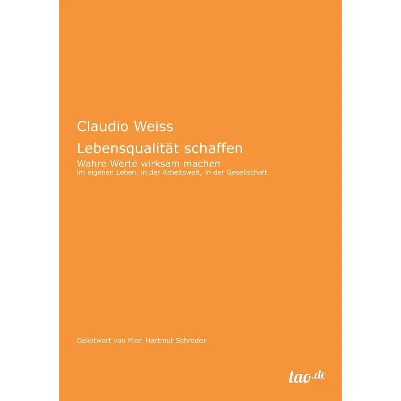Lebensqualität schaffen