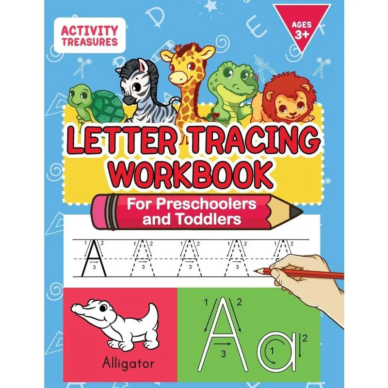 Letter Tracing Workbook For Preschoolers And Toddlers