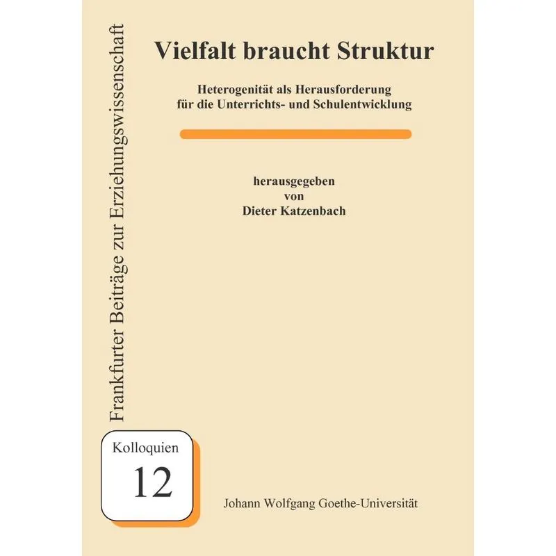 Vielfalt braucht Struktur