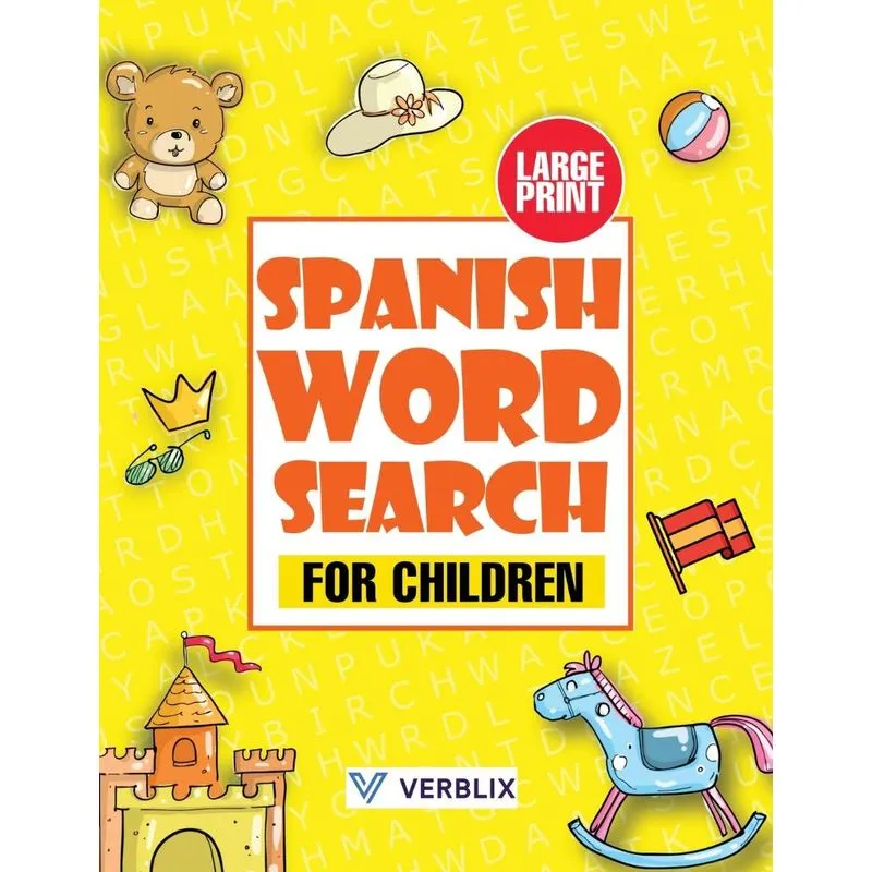 Spanish Word Search for Children