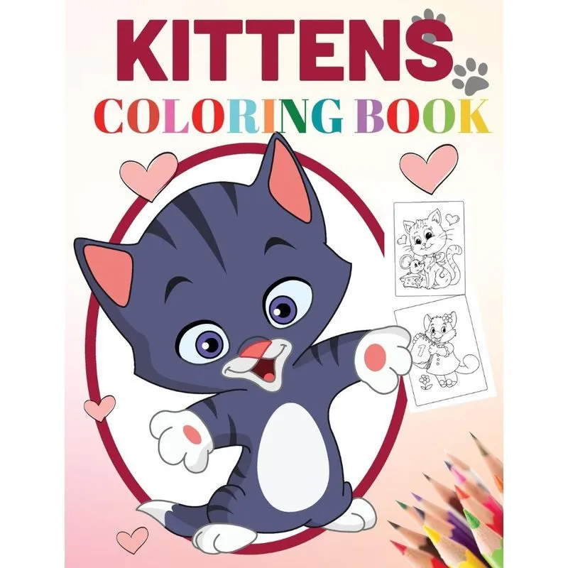 Kittens Coloring Book