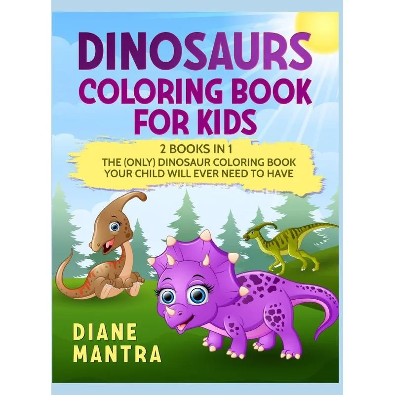 Dinosaurs Coloring Book for kids