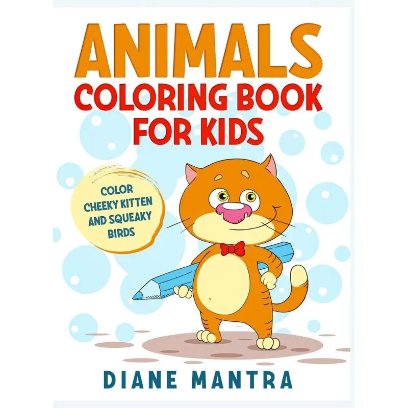 Animals coloring book for kids