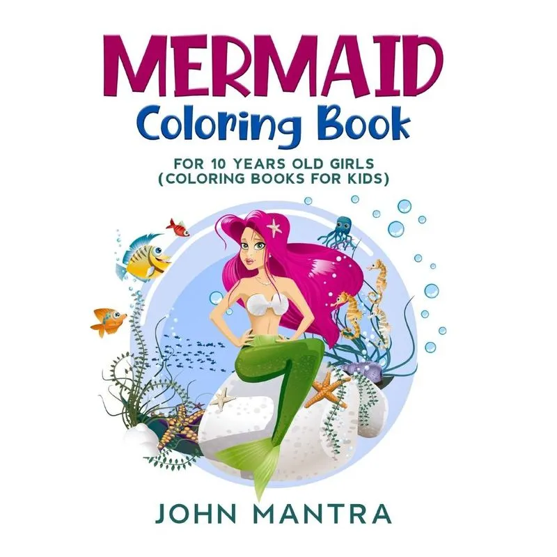 Mermaid Coloring Book