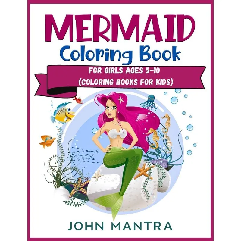 Mermaid Coloring Book