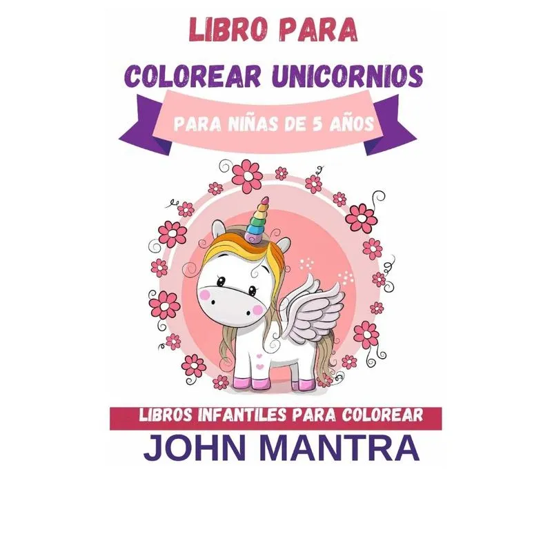 Libro para Colorear Unicornios