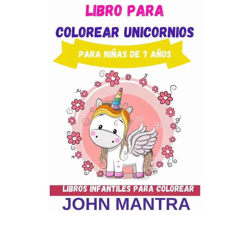 Libro para Colorear Unicornios