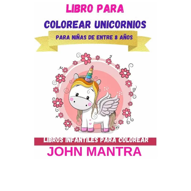 Libro para Colorear Unicornios