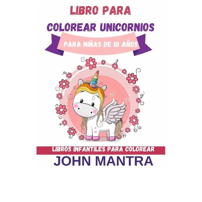 Libro para Colorear Unicornios