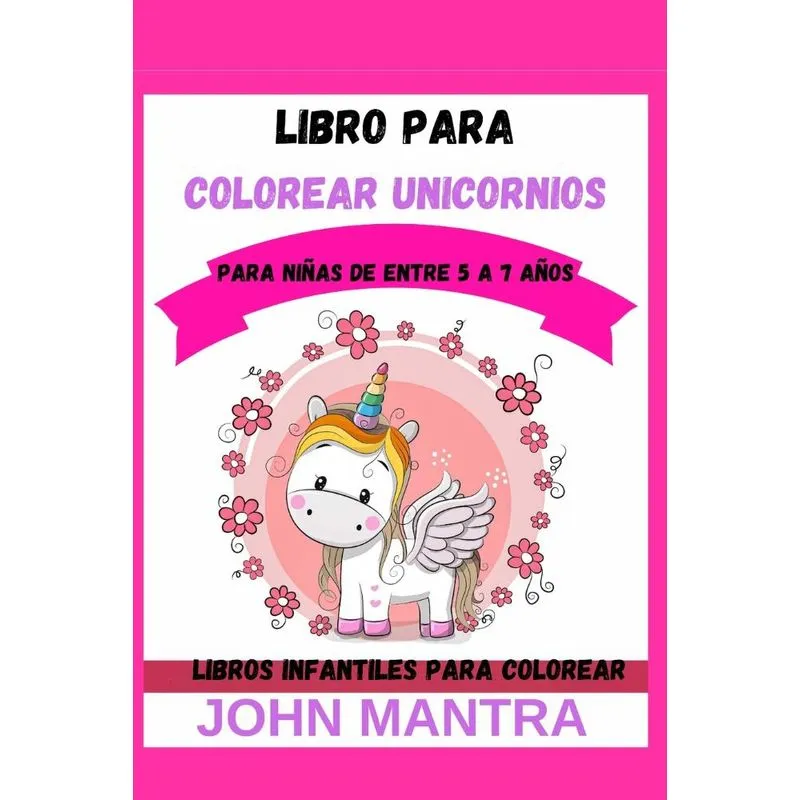 Libro para Colorear Unicornios