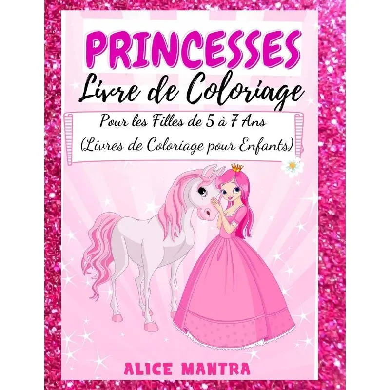 Livre de Coloriage de Princesses