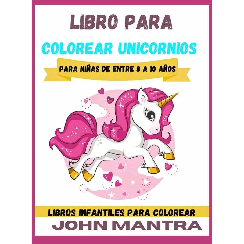 Libro para Colorear Unicornios