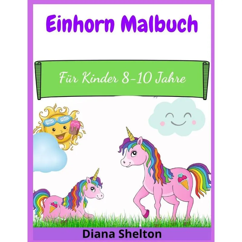 Einhorn Malbuch