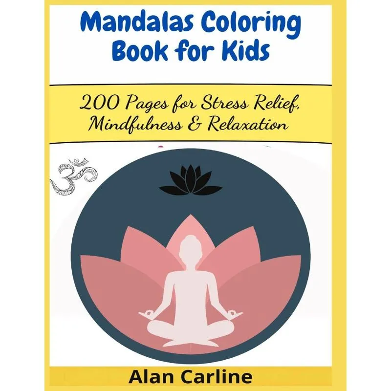 Mandalas Coloring Book for Kids