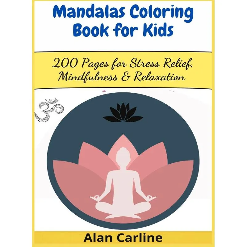 Mandalas Coloring Book for Kids