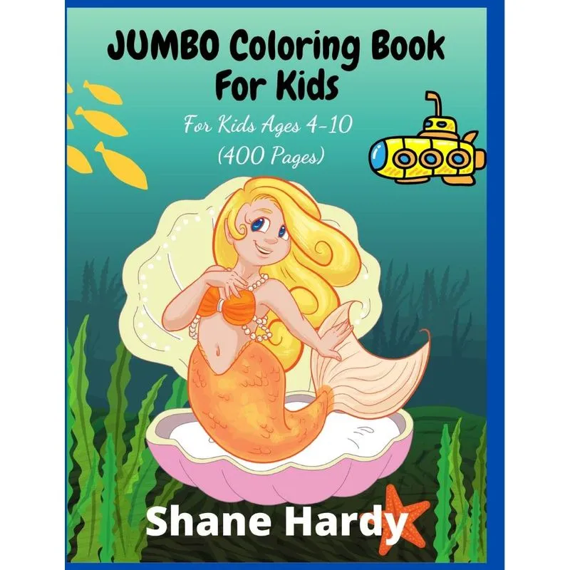 JUMBO Coloring Book For Kids