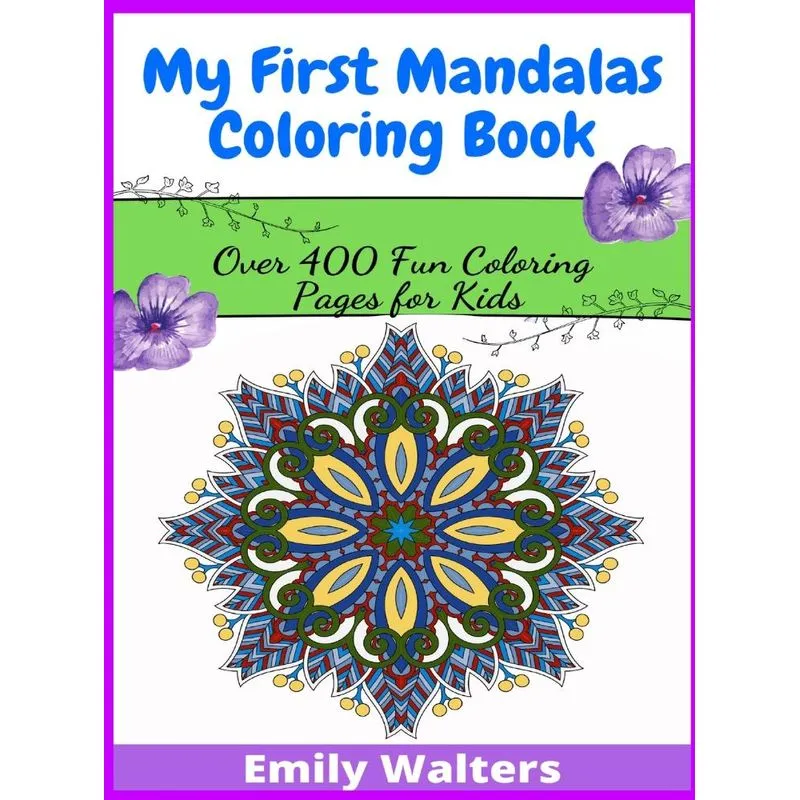 My First Mandalas Coloring Book