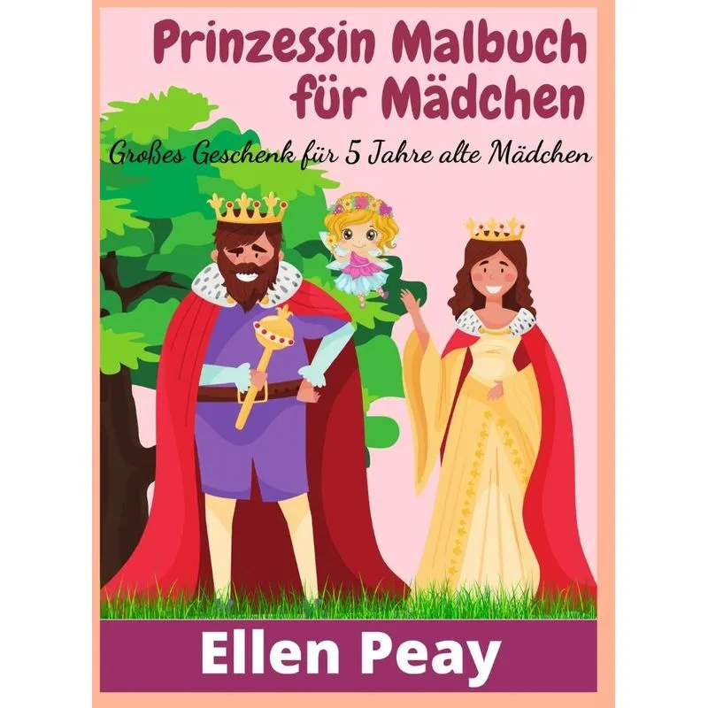 Prinzessin Malbuch für Mädchen