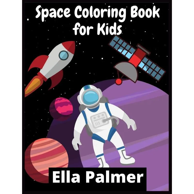 Space Coloring Book for Kids