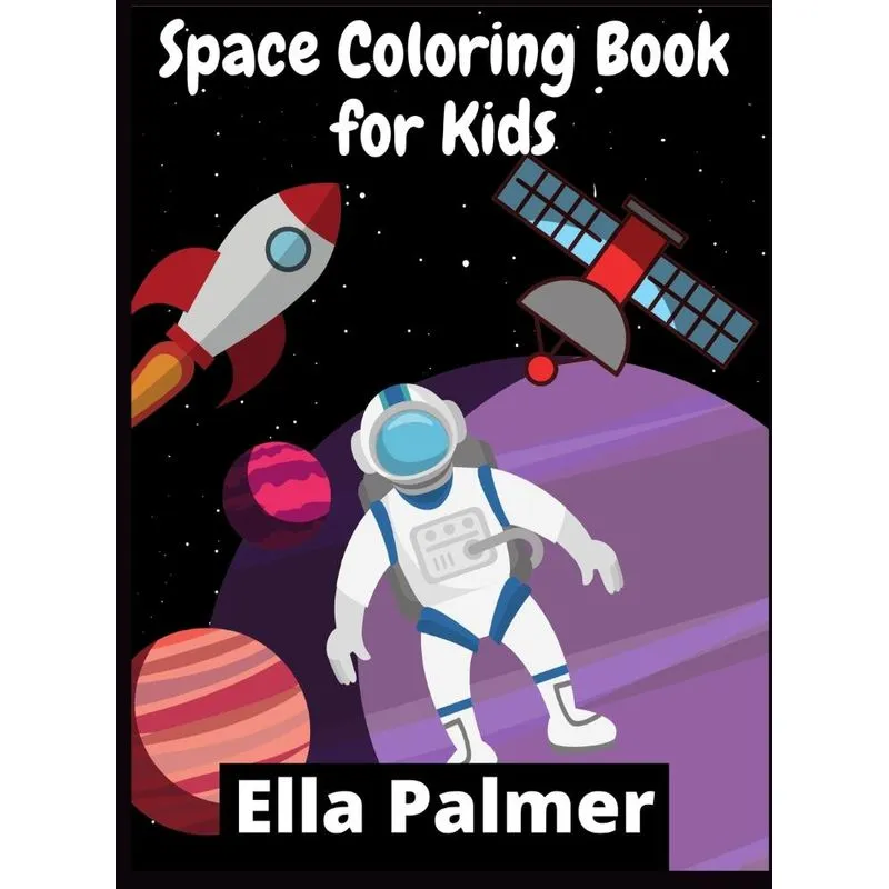 Space Coloring Book for Kids