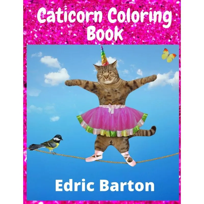 Caticorn Coloring Book
