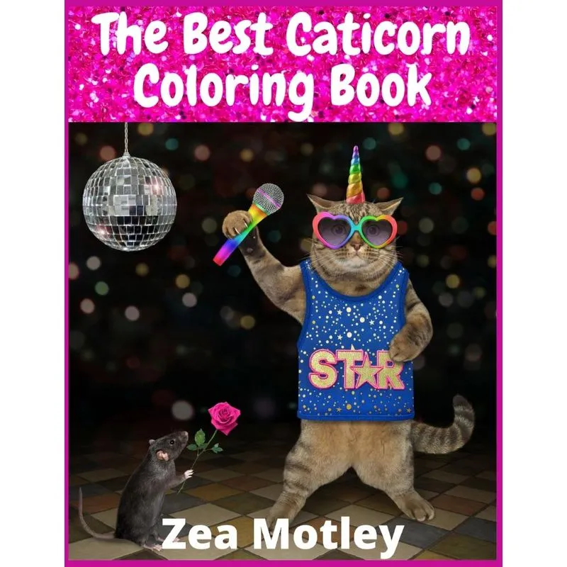 The Best Caticorn Coloring Book