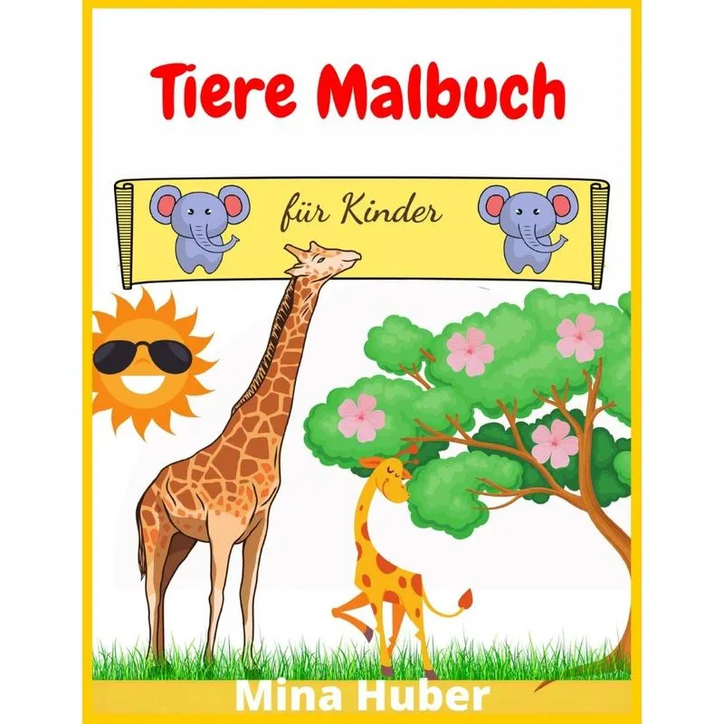 Tiere Malbuch für Kinder