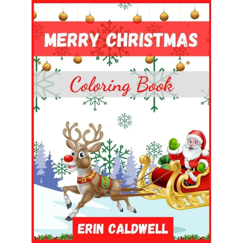 Merry Christmas Coloring Book